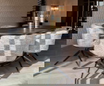 Richmond Eettafel Luxor Ovaal Diamant Bruin 230cm