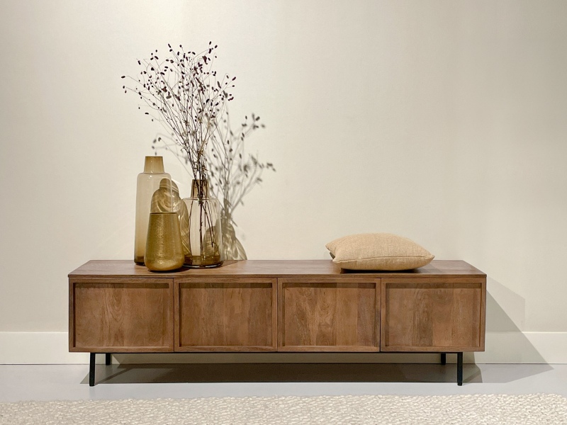 Livingfurn Tv-meubel Elan Naturel 180cm