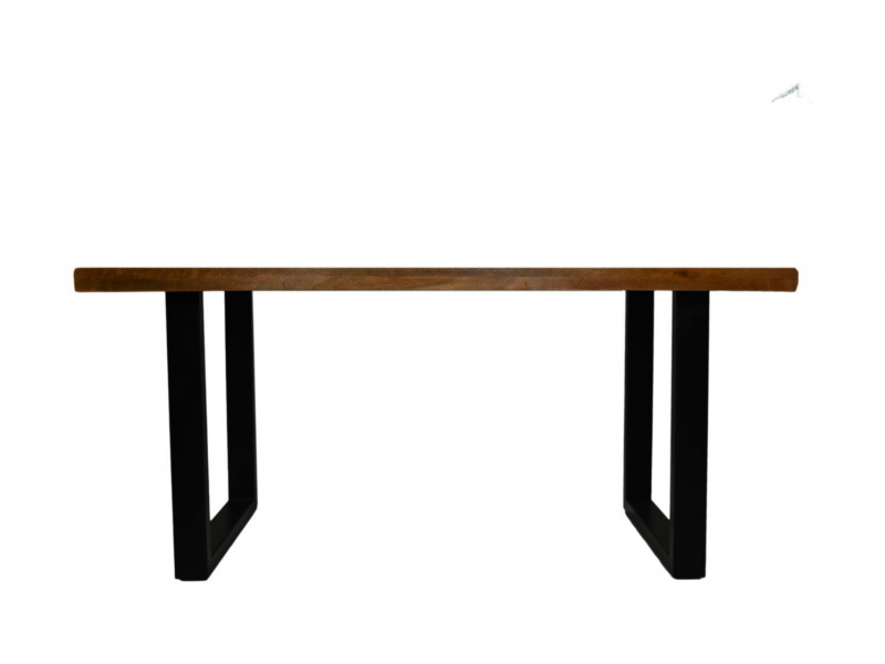 HSM Collection Eettafel Melbourne Rechthoekig Mango Bruin 160cm