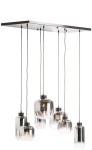 Coco Maison Hanglamp Essex 7-Lichts Antraciet