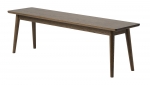 Bankje Barrali Smoked Eiken 150cm - Giga Living