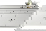 Kare Design Dressoir Luxury Zilver 140cm