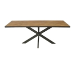 Livingfurn Eettafel Accent 200cm Teakhout Rechthoek