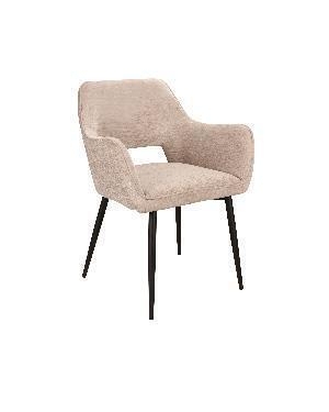 PTMD Fauteuil Fallax Cream Aura Zwarte Poot