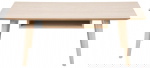 Salontafel Dysta Eikenfineer Wit 115cm - Giga Living