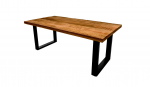 HSM Collection Eettafel Melbourne Rechthoekig Mango Bruin 160cm