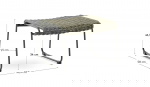 Kave Home Voetenbankje Maurina Outdoor Groen
