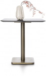 Coco Maison Bistrotafel Brest Steen Roest/Goud 75x75cm