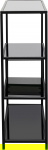 Kare Design Boekenkast Loft Zwart 60x100cm