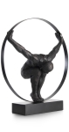 Coco Maison Beeld Circle Man 58cm Zwart