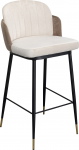 Kare Design Barkruk Hojas Velvet Beige/Taupe
