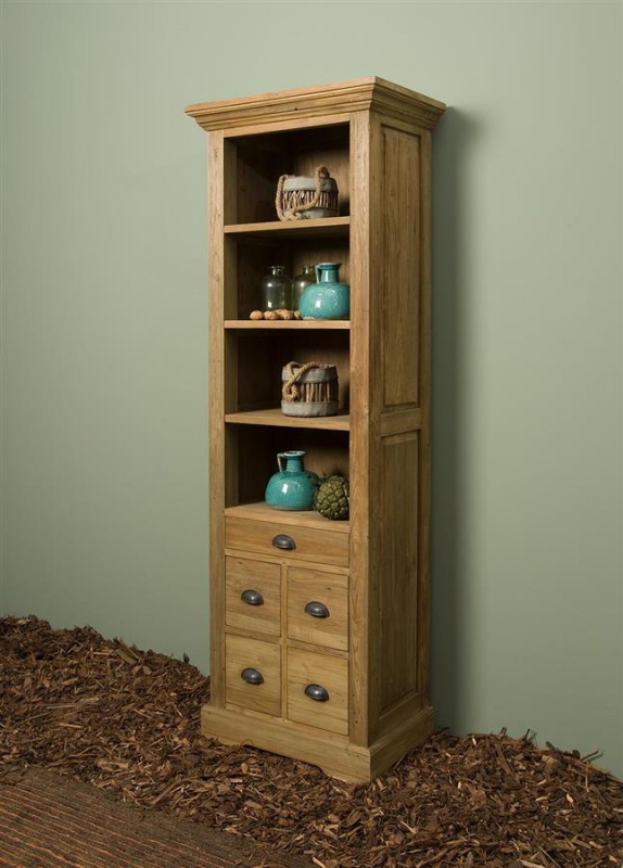 Tower Living Boekenkast Bologna 66cm Bruin