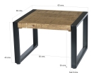 Livingfurn Salontafel Nairobi 60cm