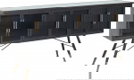 Kare Design Tv-meubel La Gomera Zwart 180cm