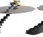 Kare Design Eettafel Grande Possibilita Keramiek Zwart Ø120cm