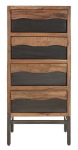 Mauro Ferretti Ladekast Yellowstone High Bruin/Zwart