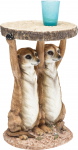 Kare Design Bijzettafel Meerkat Sisters Ø33cm