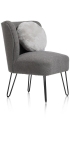 Coco Maison Fauteuil Maud Antraciet