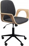Kare Design Bureaustoel Patron Naturel/Zwart