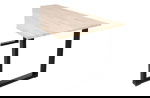 Woood Combi-tablo: Eiken 200x90 & U-poot