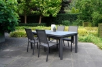 Lesli Living Uitschuifbare Tuintafell Baleno Negro 180/240x100cm