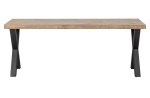 Woood Combi-tablo: Mango Visgraat 200x90 & Alkmaar Poot