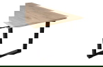 Woood Combi-tablo: Boomstam Eiken 220x90cm & U-poot