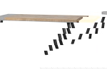 Woood Combi-tablo: Mango Visgraat 180x90cm & 2-standen Poot