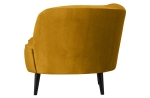 Woood Lounge Fauteuil Sara Rechts Velvet Oker