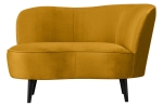 Woood Lounge Fauteuil Sara Rechts Velvet Oker