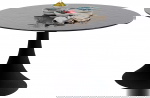 Kare Design Eettafel Grande Possibilita Bubble Zwart Ø150cm