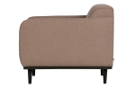 Woood Statement Fauteuil Met Arm Bouclé Nougat