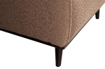 Woood Statement Fauteuil Met Arm Bouclé Nougat