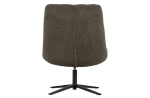 Woood Draaifauteuil Job Teddy Groen