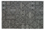 Woood Exclusive Renna vloerkleed zwart/wit 155x230cm