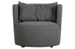 Vtwonen Explore Fauteuil Bouclé Staalgrijs