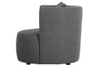 Vtwonen Explore Fauteuil Bouclé Staalgrijs