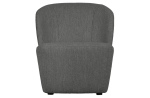 Vtwonen Lofty Fauteuil Bouclé Staalgrijs