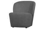 Vtwonen Lofty Fauteuil Bouclé Staalgrijs