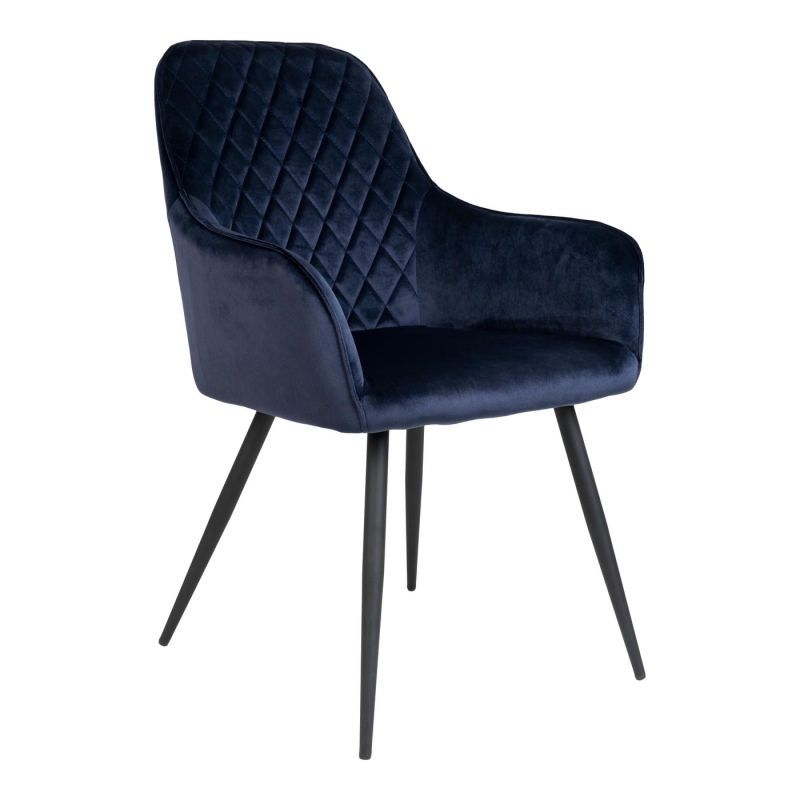 House Nordic Eetkamerstoel Harbo Blauw