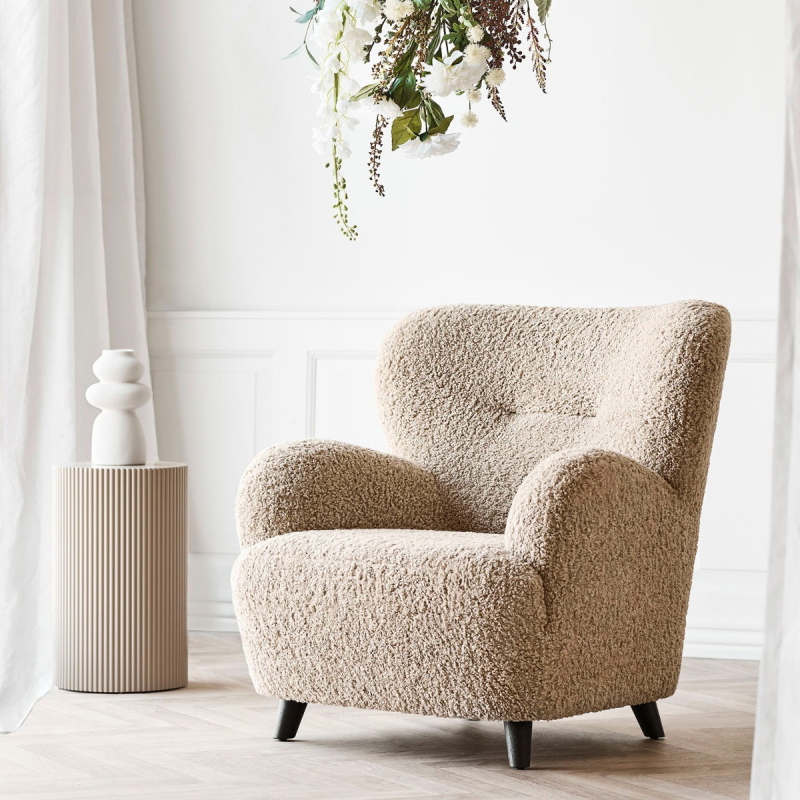 House Nordic Fauteuil Lunaro Lichtbruin