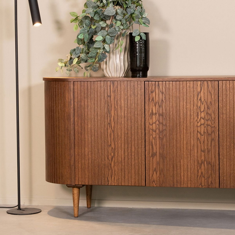 LABEL51 Dressoir Oliva Walnoot Eiken 180cm