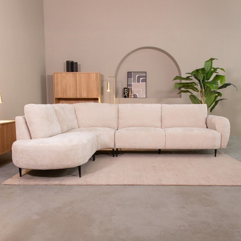 LABEL51 Hoekbank Milano Naturel Links