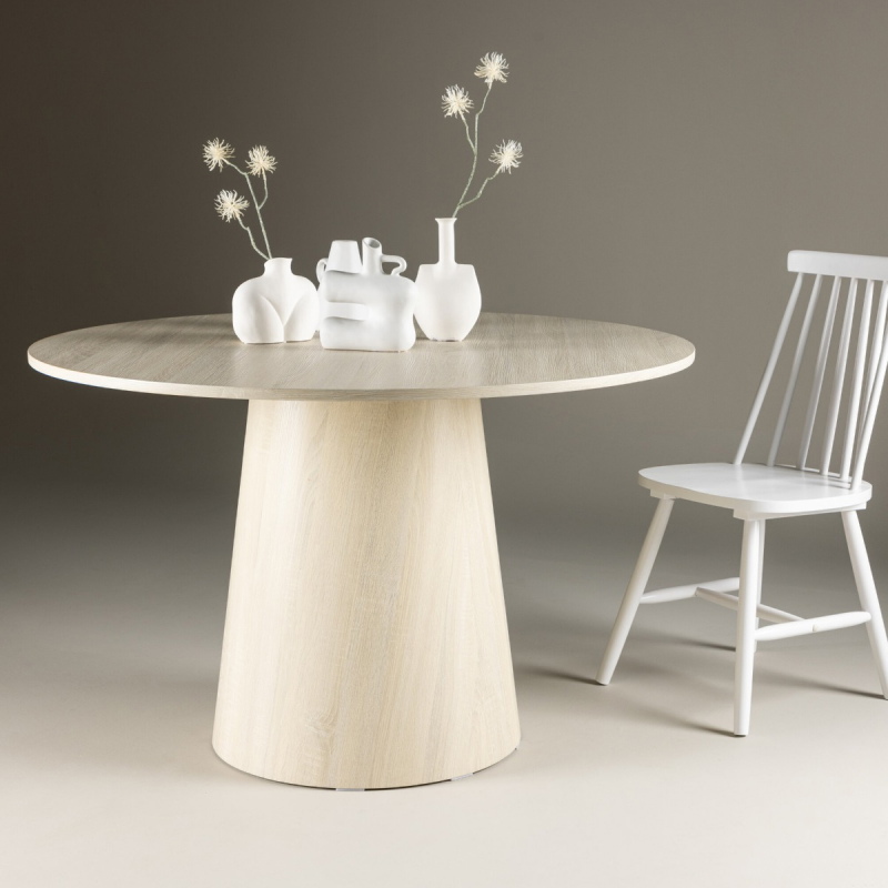 Fjôrd Eettafel Lanzo Rond Ø120cm Whitewash