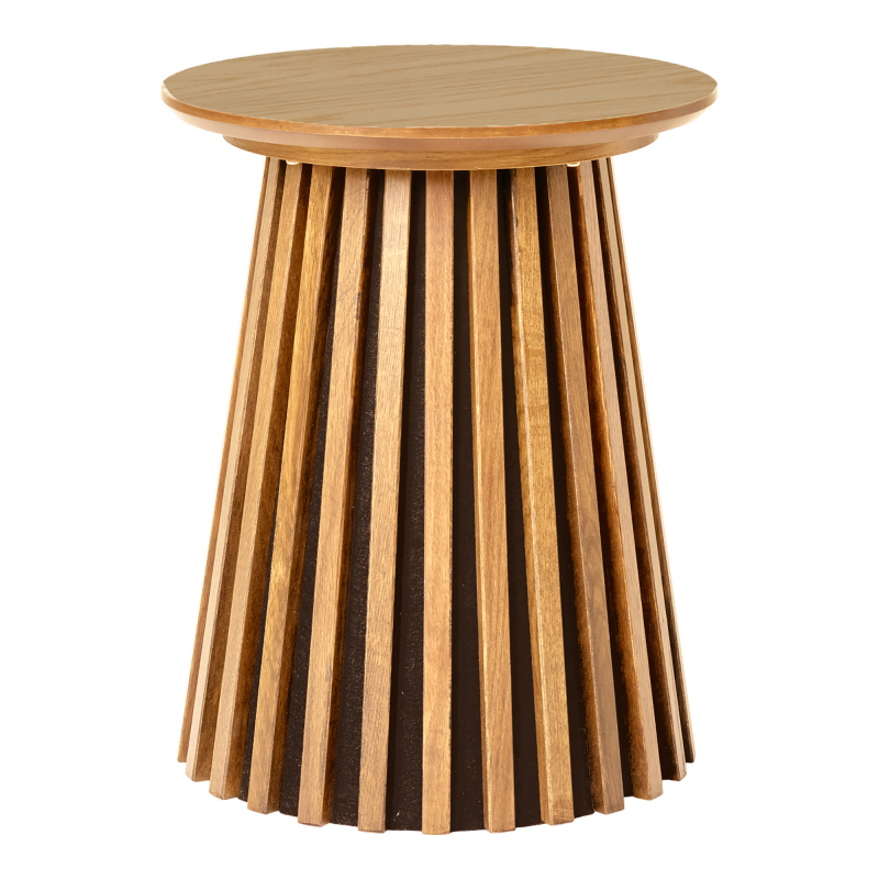 House Nordic Sidetable Osaka Eikenfineer Naturel Ø40x50cm