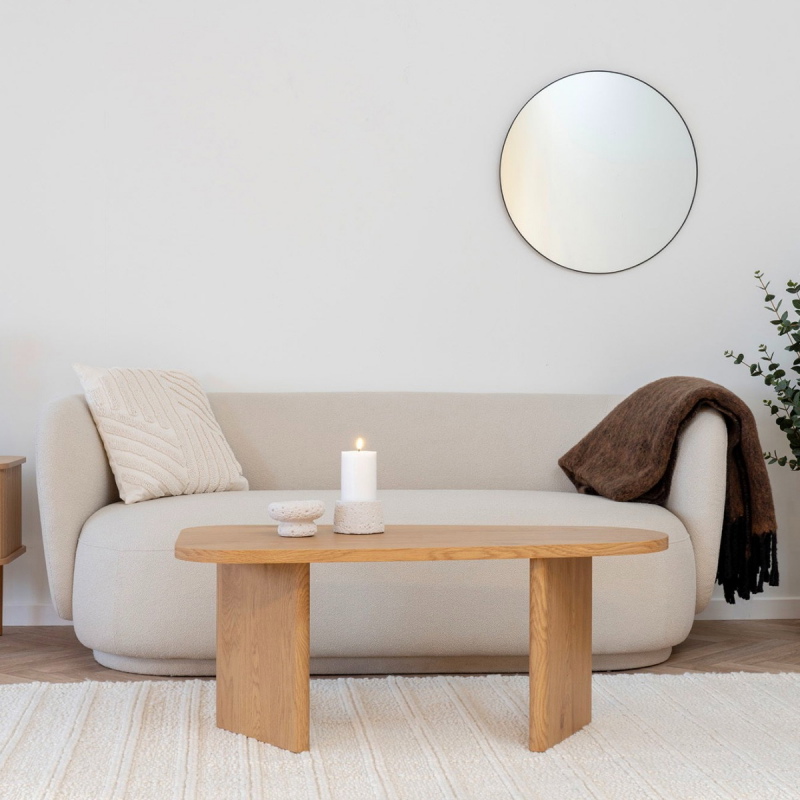 House Nordic Salontafel Melo MDF Naturel 100cm