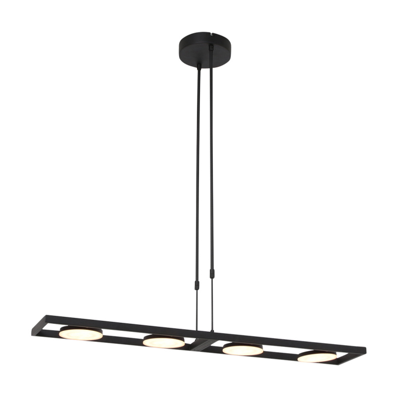 Steinhauer Hanglamp Soleil Zwart 90cm