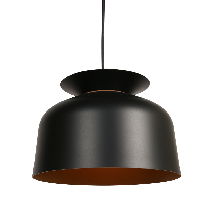 Mexlite Hanglamp Skandina Zwart/Goud M