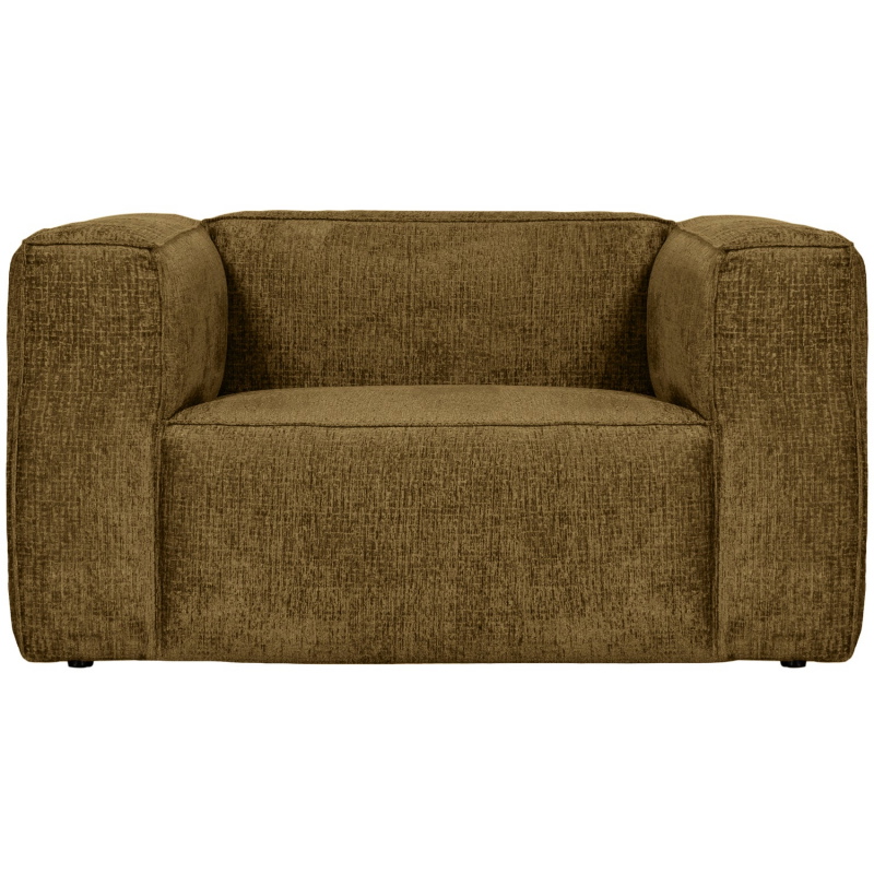 Woood Fauteuil Bean Velvet Spices
