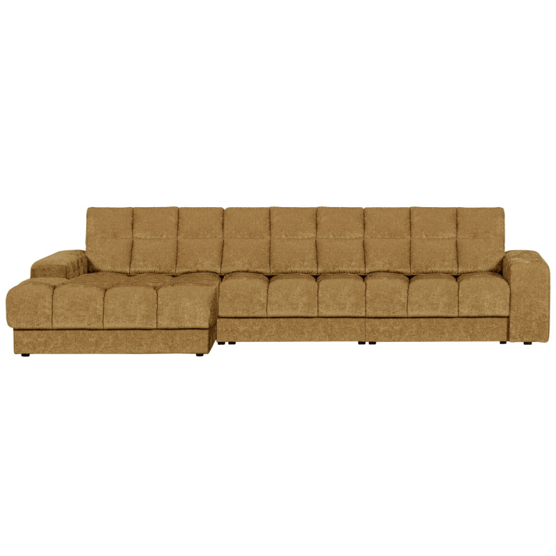 Woood Chaise Longue Bank Second Date Links Vintage Goud